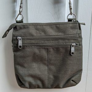 eBags Villa crossbody w/ RFID, Sage Green